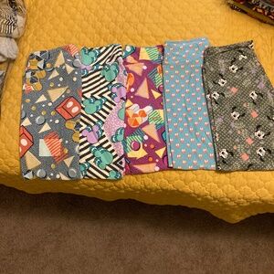 5 pair Lularoe OS Disney Leggings